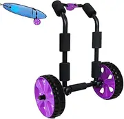 ASMSW Adjustable Stand Up Paddle Board SUP Surfboard Carrier Cart Trolley Lightweight Dolley with Easy to Use Beach Wheels
