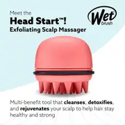 Wet Brush Head Start Exfoliating Scalp Massager-Assorted Colours