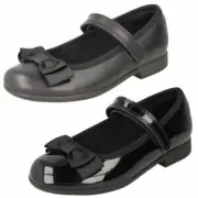 Girls Clarks Formal/School Shoes - Scala Tap