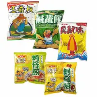 在飛比找Yahoo奇摩購物中心優惠-華元 波的多洋芋片(蚵仔煎/辣味)/真魷味(紅燒)/鹹酥餅/