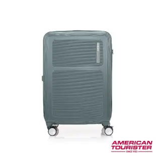 【AMERICAN TOURISTER 美國旅行者】25吋 MAXIVO 2/8抗菌PC防盜拉鍊煞車輪行李箱(多色可選)