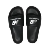 在飛比找森森購物網優惠-New Balance 男鞋 女鞋 黑白色 緩震 軟底 涼鞋