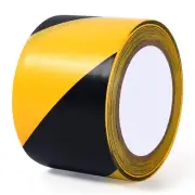 LE PAPILLION JEWELRY Warning Tape 3 Inch x 108 Feet, Black & Yellow Stripes