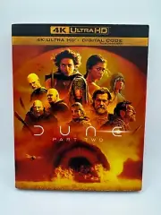 Dune Part 2 - 4K UHD Blu-ray - SLIPCOVER! RARE OUT OF PRINT! *SLIPCOVER ONLY*