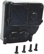 Replacement Gearbox Cover Shell for H12Y H12Y 1/12 RC Car, Black