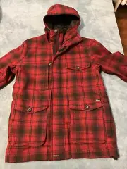 Handsome Vintage Woolrich MNS Tioga Parka with Hood