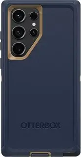 [Otterbox] Galaxy S23 Ultra (Only) - Defender Series Case - Blue Suede Shoes - Case Only - Rugged & Durable - with Port Protection - Non-Retail Packaging
