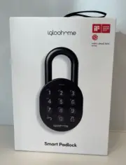 Igloohome Smart Padlock, Smart Lock w/ Case- IOS/Android App Remotely