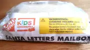 NEW Home Depot Kids Workshop Wooden "Santa Letters Mailbox" Kit