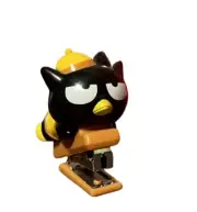 New Sanrio Black Badtz-Maru Yellow Hat mini Safety Stapler School Stationery