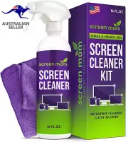 Screen Cleaner Kit - Best LED & LCD TV, Computer Monitor, Laptop Ipad Screens –