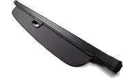 MEXWLOP Trunk Cargo Cover, for FIT Jazz 2002-2007, Safety Shield Rear Luggage Curtain Retractable Partition Privacy Car Accessorie Retractable Trunk Shelf(Black)