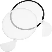 NOLITOY Compact Easy to Carry: 2pcs Round Foldable Hand Fans Summer Souvenirs for Birthdays Weddings