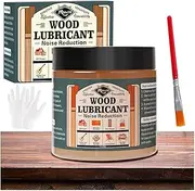 Wood Lubricant for Home Projects, 7 Oz Multi-Purpose Paste Wax for Wood - Drawer & Door Hinge Lubricant - Dresser, Cabinet, Guitar, Puzzle, Chair Lubricant - Eliminate Sticking & Noise