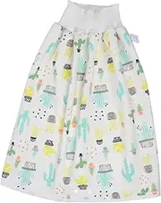 CIYODO Baby Diaper Skirt Cartoon Design Cotton Training Pants Newborn Toddler Infant Training Pants Leak-Proof Skirt Nappy