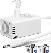 Cat Water Fountain Replacement Pump for Wireless Stainless Steel Pet Fountain, YB200 Cordless Pet Fountain Pump for Water Dispenser, Ultra Quiet Dog Drinking Fountain Pump