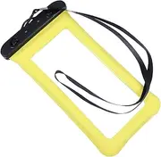 BRIGHTFUFU 1 Set 2pcs Mobile Waterproof Bag Dustproof Cellphone Waterproof Dry Bag Saver Phones Floating Waterproof Phone Pouch Pouches Impermeable Touch Screen Phone Pouch Cooler Yellow