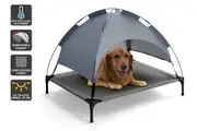 Pawever Pets Elevated Pet Bed with UV30+ Canopy