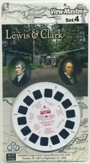 LEWIS and CLARK Trail of Discovery 1804 - 1806 View-Master Packet 4 Sealed Mint