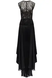 [HARITHAND] KIRA GOWN UK 16 BLACK