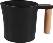 EXAOMBLE DIY Candle Making Aluminum Melting Cup Metal Wax Heating Holder with Handle for Even Temperature Control and Smooth Melting for Scented Candles