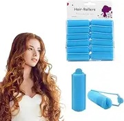 Sponge Hair Rollers - Pack of 14 Foam Sponge Curlers | Foam Curlers 1.5 cm | Hair Rollers Foam Sponge Hair Rollers No Damage for Women and Children