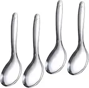 Ciieeo 4Pcs Rice Spoons Reusable Kitchen Accessory Smooth Rice Paddles Easy Clean Design for Home and Restaurant Use