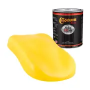 Hot Rod Flatz Boss Yellow Urethane Automotive Flat Car Paint, Quart Only