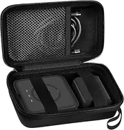 ANKHOH Travel Case for UCOMX for Nano/for Iseyyox/for LISEN/for RTOPS 3 in 1 Wireless Charger, Foldable Magnetic Charging Station Storage Holder Bag for Fast Charge Pad Cable and Adapter -Box Only