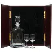 HMAS Watson Decanter & Glasses in Display Case