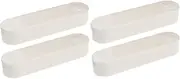 GLEAVI Boon Swab Box 4 Pcs Cartoon Cotton Swab Box Cotton Swab Case Cotton Swab Organizer Mini Decor Dresser Decor Small Swab Holders Mini Travel Swab Case Toothpick Organizer Cotton Swab Holders Pp