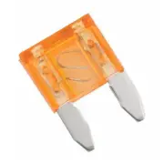 BikeMaster 5A Replacement Mini Blade Fuses Orange 20 Pieces
