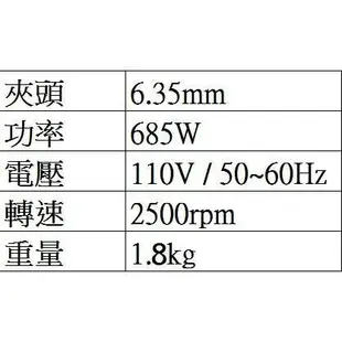 永久工具 *****  英得麗6823.6824 電動起子機 (浪板專用攻牙機)