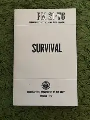 US Survival Field Manual Issue FM 21-76 Book Oct 1970 - NEW