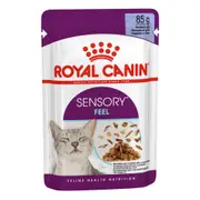 Royal Canin Sensory Feel Jelly Adult Pouches Wet Cat Food 12*85 Gms 1 Pack