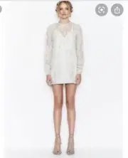 Alice McCall New Oh Darling Ice Blue Mini Size 6 RRP $340