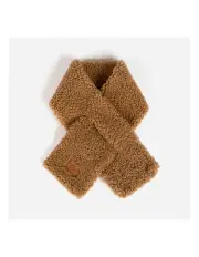 [Ozwear Ugg] Curly Sheepskin Scarf in Chestnut