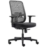 Lotto Medium Back Mesh Operator Chair Black