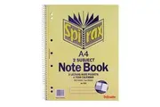 Spirax 606 2 Subject Notebook A4