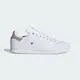 【adidas 愛迪達】STAN SMITH 休閒鞋/白紫/女鞋-IE0458/ UK5/23.5CM