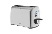 Maxim KitchenPro 2 Slice Slots Automatic Bread Toaster Stainless Steel Silver