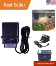 Compact 150W Weatherproof Transformer for LED & Halogen Landscape Lighting