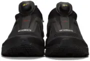 Vetements x Reebok Black Pump Supreme Sneakers US 8.5 Limited SSENSE