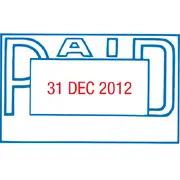 Xstamper 66205 Paid Multi Dater Date Stamp