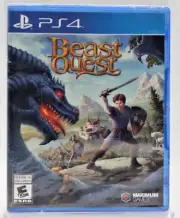 Beast Quest (Sony PlayStation 4, 2017) New Torn Plastic And Cressed Artwork