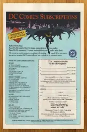 1992 DC Comics Subscription Vintage Print Ad/Poster Retro Batman Promo Art 90s
