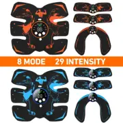 Electric Muscle Stimulator EMS Wireless Trainer Abdominal ABS Fitness Massager