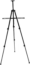 IWOWHERO 1PC Portable Iron Tripod Easel Display Stand Thickened Style with Carrying Bag Lightweight Easy to Assemble for Painting Sketching and Displaying Artwork