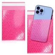 Anti-Static Bubble Bags, 4x5.5 Inch, Pack of 500, Pink Self-Seal for Electronics