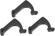 MAGICLULU 3pcs Record Supplies Iron Black Record Player Attachments Vinyl Record Player Arm Adapter Adapter for Turntable